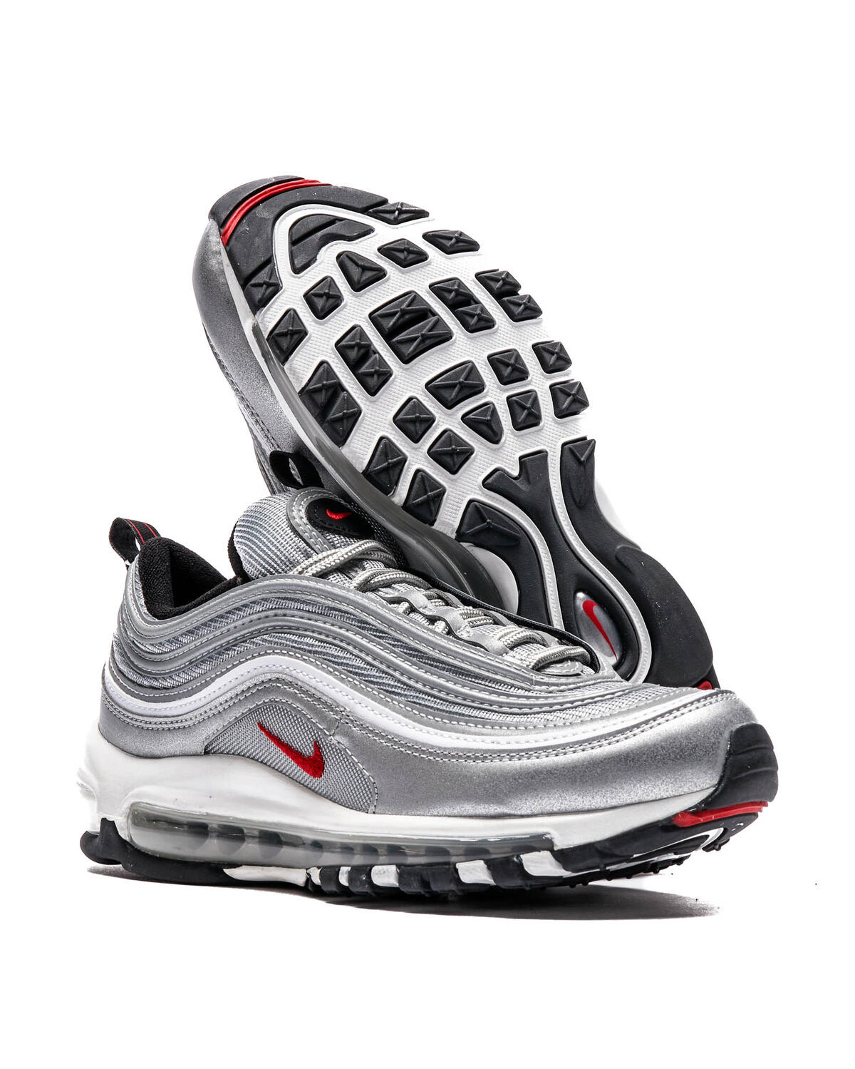 Air max 97 metallic silver/varsity outlet red-white-black